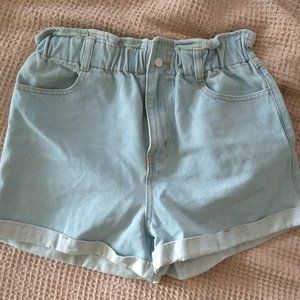 WILD HONEY Light Denim Shorts